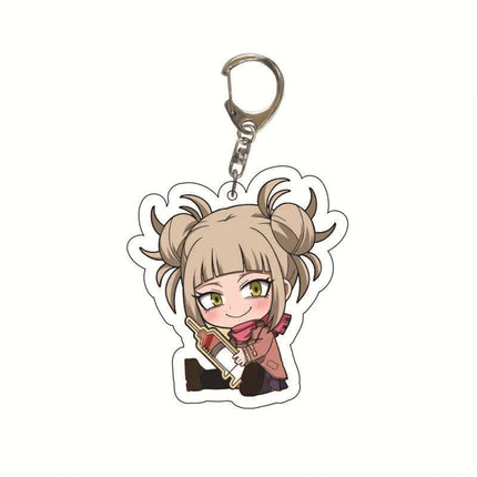 Anime Acrylic Keychain My Hero Academia Cartoon Character Pendant Suitable for Bags and Keys cosplay gifts Perfect Gift for Fans