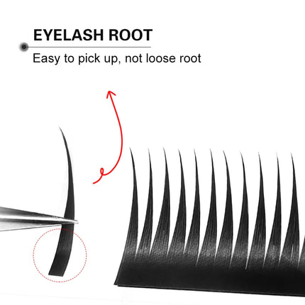 winky beauty 07 C/D Wet Eyelash Extension Manga Wispy Cosplay Type Spikes Lashes Extensions Volume Premade Fans Lashes Supplies