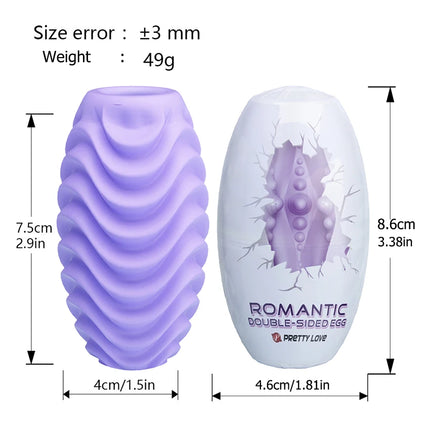 Silicone Pocket Pussy Male Masturbator Cup Sex Toy for Men Blowjob Sex Egg Masturbation Usable Solo Play Toys For Adults 18