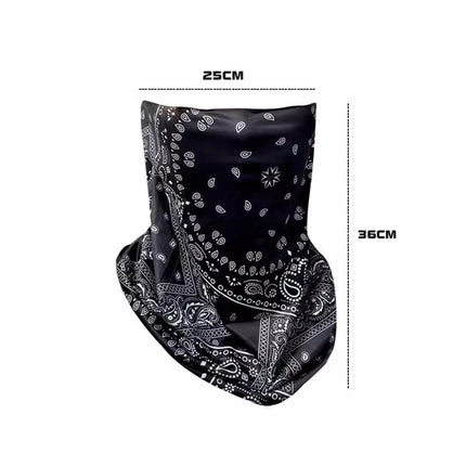 Moda Punk Unisex Summer Solar Protector Mask UV Protection Hip Hop Sports Face Neck Scarf Ear Cover for Men Women