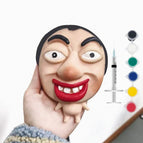 D (Syringe and paint