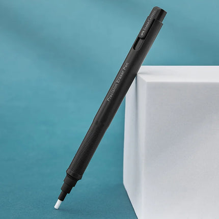 Faber-Castell Precision Tip Pen-Style Eraser Refillable Round 2.5mm Art Pencil Eraser Professional Drawing Rubbing Stationery