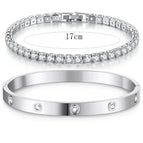 17cm silver set