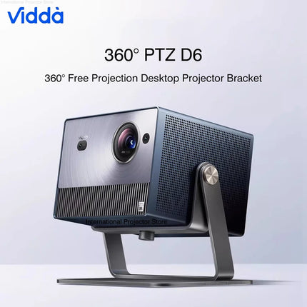 Universal for Vidda Pan Tilt D6 Projector Bracket 360 ° Omni directional Desktop Pan Tilt Bracket for Vidda