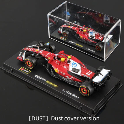 Bburago 1:43 2025 Ferrari SF25 F1 Racing Formula Car #16 Leclerc #44 Hamilton Static Simulation Diecast Alloy Auto Model