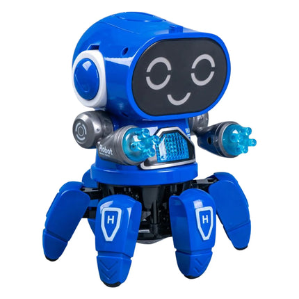 6-Claw Robot Toy for Kids Dancing Singing Robot Toy with Clear Sound Rechargeable Robots Toys Birthday Gifts for Boys and Girls