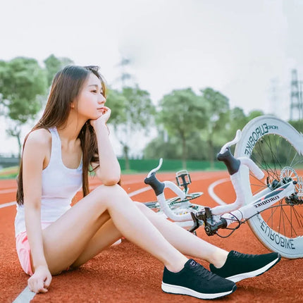 Women Sport Shoes Fashion Platform Sneakers Ladies Spring Summer Flats Running Shoes for Women Casual Shoes Mesh Jogging Tennis