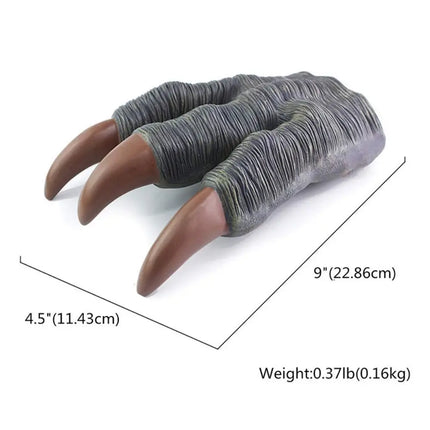 Simulation Dinosaur Claws Dinosaur Soft Claw Gloves Dragon Hands Claw Zombie Costume Halloween Werewolf Hands Soft Rubber