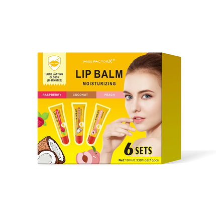 18 pieces/box premium gift set lip gloss set for moisturizing and shining, Mother's Day gift, Thanksgiving gift, women's gift