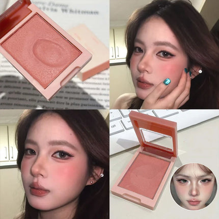 Sweet Orange Blusher Makeup Blush Mashed Potato Latte Nude Cheek Color Face Contour Brighten Lasting Rich Color Rouge Cosmetics