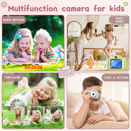 Mini Portable Toy CCD Camera | Dual High-Definition Lenses Effortlessly Take Photos and Shoot Videos Birthday Gift.