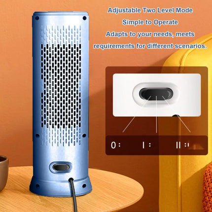 Desktop PTC Ceramic Heater Fast Heating Energy Efficient Auto Power Off For Home Office Use