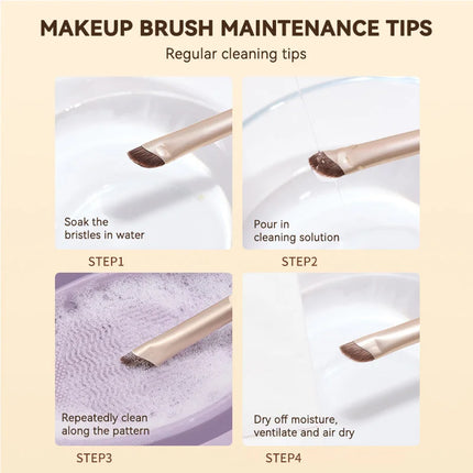 GECOMO Eye makeup brush set, Detail brush, Shading brush,Nose Shadow Eye Makeup set,a complete set of makeup tools for beginners