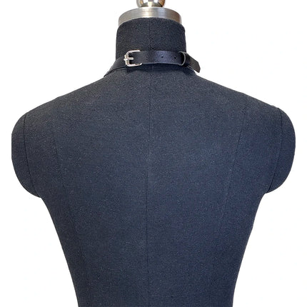Women Sexy Collar Neck PU Leather Belt Harness Sexy Bondage Collar Choker Erotic Goth Pole Dance Neck Accessories