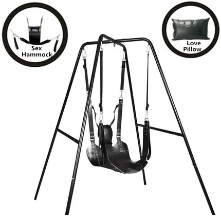 Sex Toys for Couples Two Erotic Product Sex Swing BDSM Bondage Sling Leather Bed Hammock Pillow Love Positions Adult Games Chair