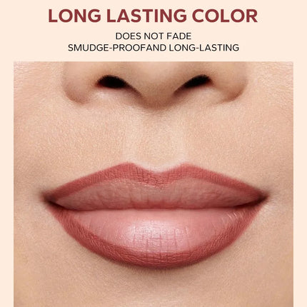 6pcs Matte Dual-Ended Lip Liner Pencils Set Long-Lasting Non-Drying Perfect for Lining Filling Lips Versatile for All Skin Typ