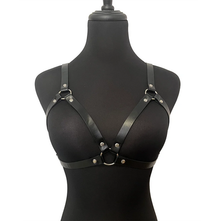 Women Sexy Underwear Chest Harness Bondage Leather Lingerie Fetish Clothing Erotic Lingeries for Woman Festival Rave Outfit