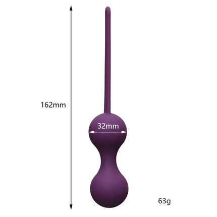 3PCS Set Silicone Smart Ball Vibrator Kegel Ball Ben Wa Ball Vagina Tighten Exercise Machine Sex Toy for Women Vaginal Geisha