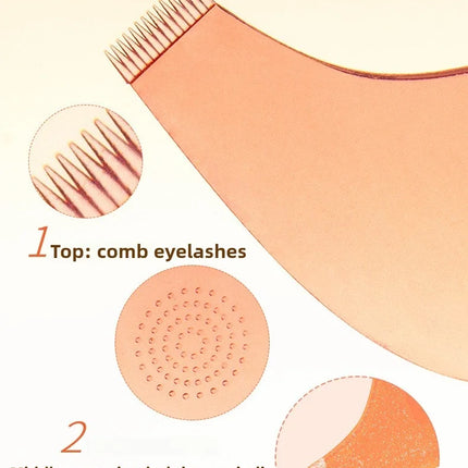 10pcs Makeup Eyelash Brushes Reuseable Plastic Clean Comb S Shape Lashes Lifting Curler Eye Lash Extension Perm Eyelashes Tool