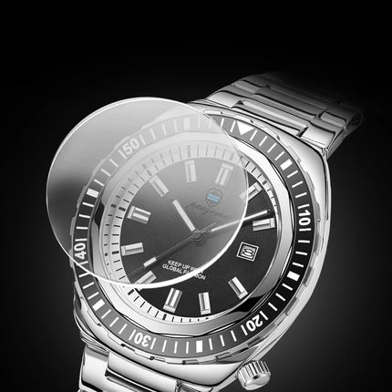 PAAZOMU Luxury Business Men Watch Date Week Waterproof Luminous Man Wristwatch Sport Stainless Steel Quartz Men's Watches Reloj