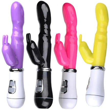 Rabbit Vibrator For Women Powerful G Spot Female Clitoris Stimulator Vibrating Silent Adult Sex Toy For Female Masturbator Shop