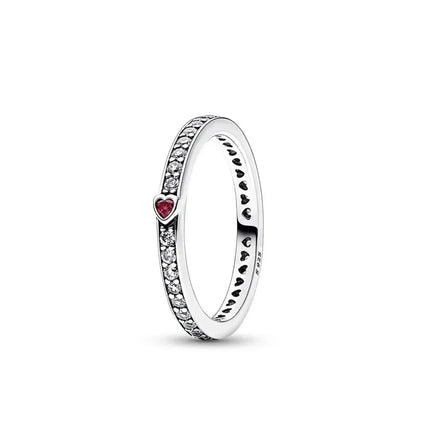 Hot Selling New 925 Silver,Heart-shaped,Snake Shaped,Snowflake Ring suitable for European Women' Holiday Gifts,Exquisite Jewelry