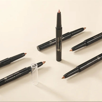 Glitter Brown Eyeshadow Pen Waterproof Lasting Shimmer Matte Lying Silkworm Eyeshadow Pencil Highlighter Stick Eyes Makeup Tools
