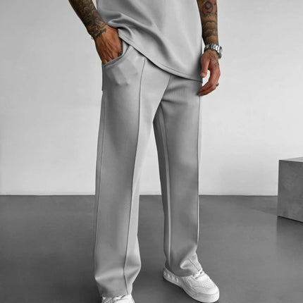 Men's new spring and summer business fashion color pocket casual pants suitable for travel shopping casual pants