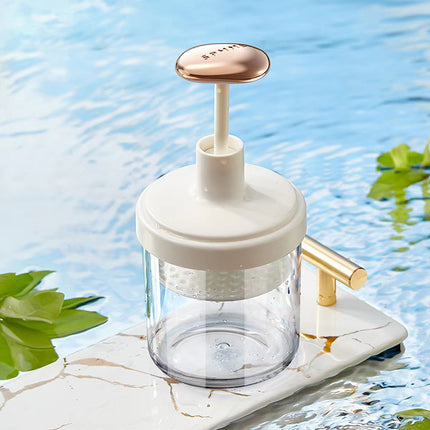 Fluffy Cream Foamer Whisk For Facial Cleansing Manual Facial Cleanser Portable Cute Foam Cup Shampoo Skin Care Foamer Tool