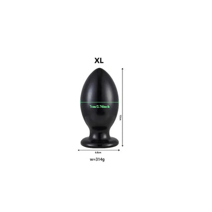 6 Size Buttplugs Anal Beads Balls Cunt Plug Dilatador Anal Plug Sex Toys Small And Big 9.5cm Huge Anal Plug Toys For Women Men
