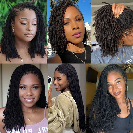 50g Afro Kinky Bulk Hair Real Human Hair For Twist Braiding Or Dreadlocks Hair Extension 12-20 Inches Natural Black Color