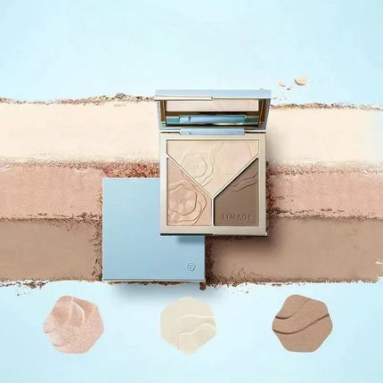 TIMAGE Master Matte Highlighter Contour Powder Palette High Gloss Palette Illuminator Makeup 3D Bronzer Cosmetic
