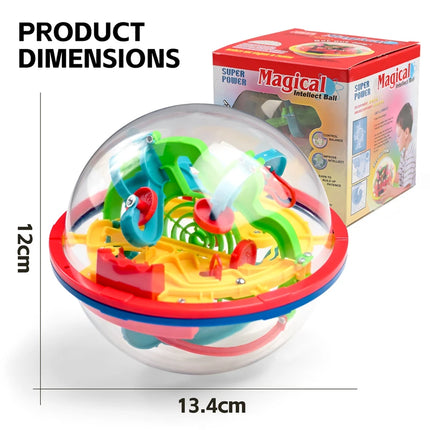 Perplexus Ball 3D Maze Ball Puzzle Toy Maze Game Mini Magic Intelligence Idea Labyrinth IQ Gifts for Kids and Adults