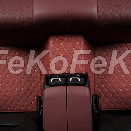 Custom Car Floor Mats For VW Polo Polo-Plus Polo-GTI Auto Carpets Foot Coche Accessorie