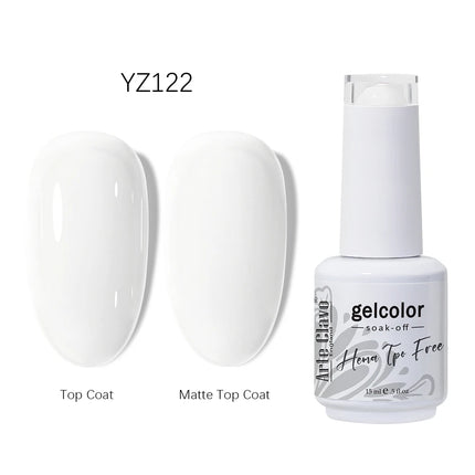 Arte Clavo HEMA TPO FREE Gel Nail Polish 15ML Long Lasting For Manicure Semi Permanent Nail Art UV LED Gel Varnish Nail Supplies