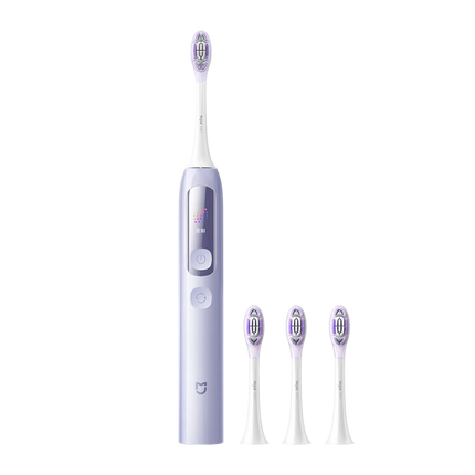 MIJIA Smart Servo-Oscillation Electric Toothbrush Pro,IPX8 Waterproof & Travel Lock,180-day long battery life,App Control