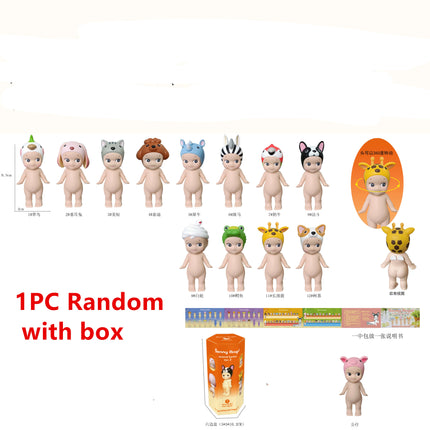 Mini Figure Angel Blind box Animal Series Mystery Box Cute Dolls Decoration Lucky Surprise Birthday Gift