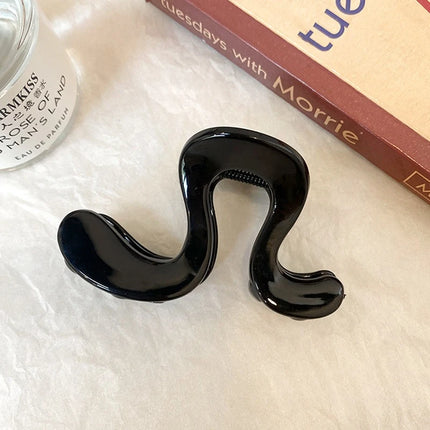 Simple Irregular Hair Catch Clip Shark Clip Women's Premium 2026 New Hairpin Back Head Hair Accessories Hairpin Elegant