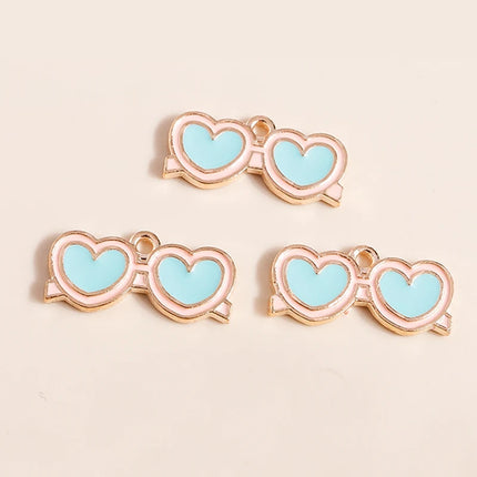 10pcs 21*24mm Fancy Pressed Powder Makeup Box Charms for Jewelry Making Accessories Lady Necklaces Earrings Pendants Keychain