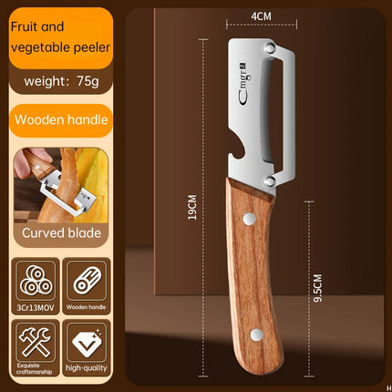 Vegetable Peeler Wooden Handle / Épluche-Légumes Manche Bois