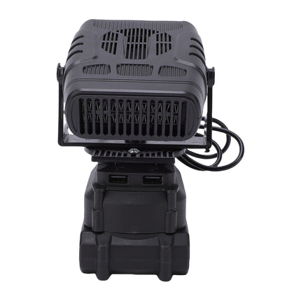 50W Car Heater 360 Rotation Quiet Anti Tip Over Defogger For Electric Tricycle Construction Site Outdoor