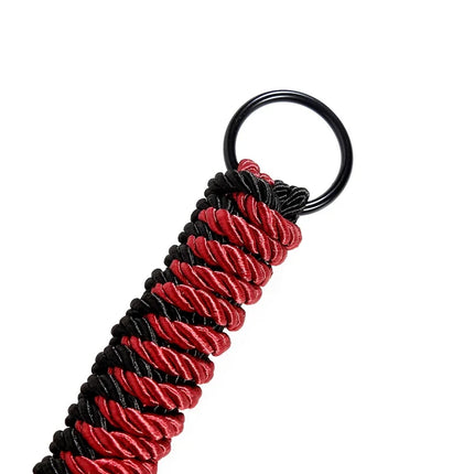 Braided Multicolor Flogger Impact Play Sex Toys with Durable Silk Rope Tassel Whip for Couple BDSM Intimate Use Erotic Product