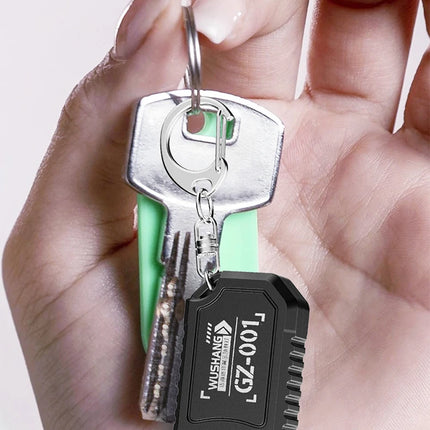 Portable Waist Hanging Keychain, Mini Flashlight, Multifunctional Emergency Charging, Anti Key Chain, Super Large, Bright, House