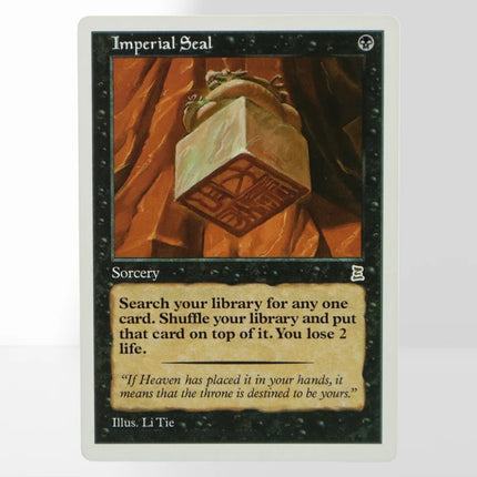 TOP Black Regular TCG Cards for Magical Proxy Cabal Ritual Cabal Therapy Imperial Seal Tainted Pact Recurring Nightmare Darkness