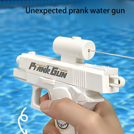 Double headed prank, double-sided water gun, reverse water gun, creative and funny prank toy