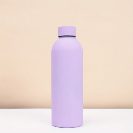 Personalized Carving Text SUS304 Insulated Water Bottle Customized Name Keep Hot Cold Drinks Bottle Perfect for Travel Gifts