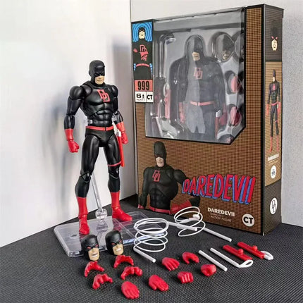Ct Toys Daredevil Black 999 Red Mafex 223 Figure Comic Version Anime Action Figure Figurine Statue Model Toys gifts