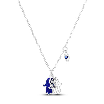 925 Sterling Silver Necklace Dreamcatcher Painting Plate Butterfly Necklace Fit Original Charms Fine Jewelry DIY Women Fashion