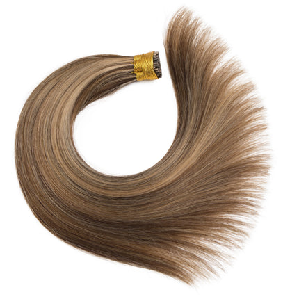 Straight ITIP Human Hair Extension 100% Real Human Hair Extensions 0.8g/pc 1g/pc 50 Strands Capsule Keratin Human Fusion Hair