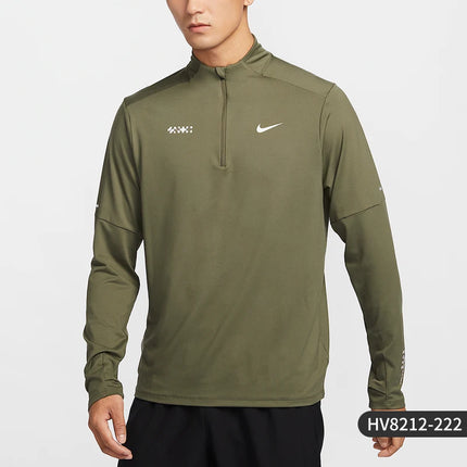 Nike genuine Dri-FIT Men's Running Sun Protection Half-Zip Sport Top HV8212-222